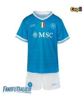 SSC Napoli Echipament de Fotbal Replică 2025-26 Copii Acasa (+ Șorturi)